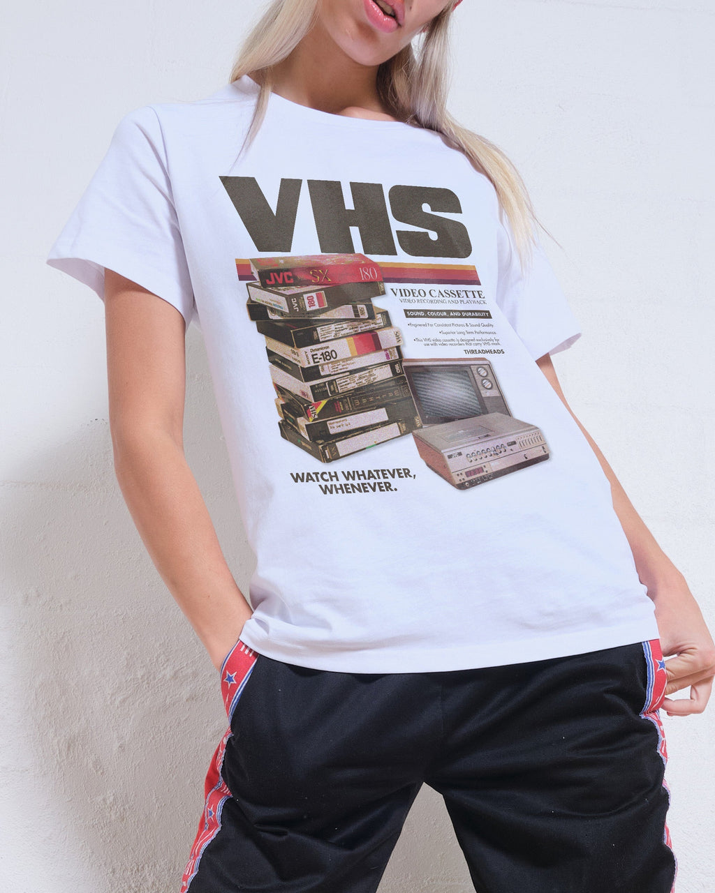 Vintage VHS Tapes Women's Tee Unisex