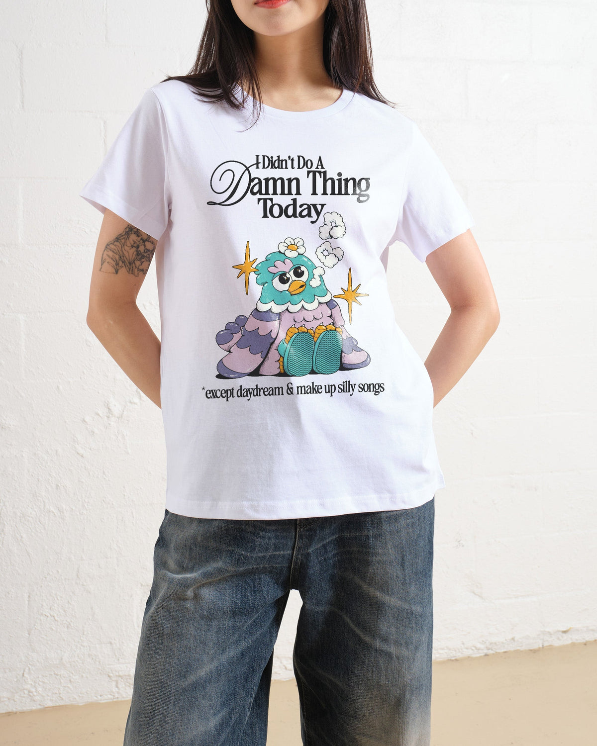I Didn't Do a Damn Thing Today Women's Tee Unisex