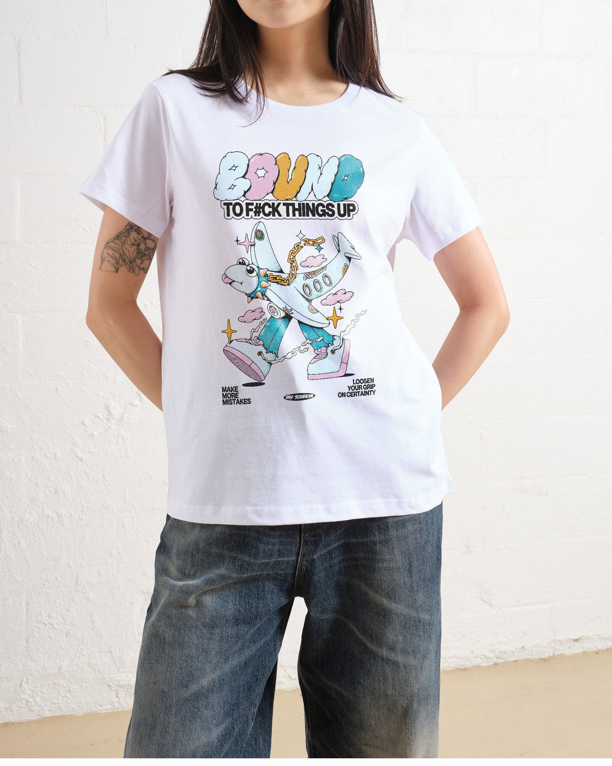 Bound to F#ck Things Up Women's Tee Unisex