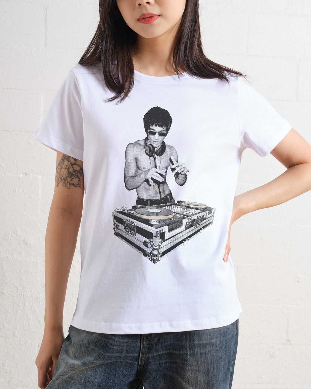 DJ Bruce Lee Women's Tee Unisex