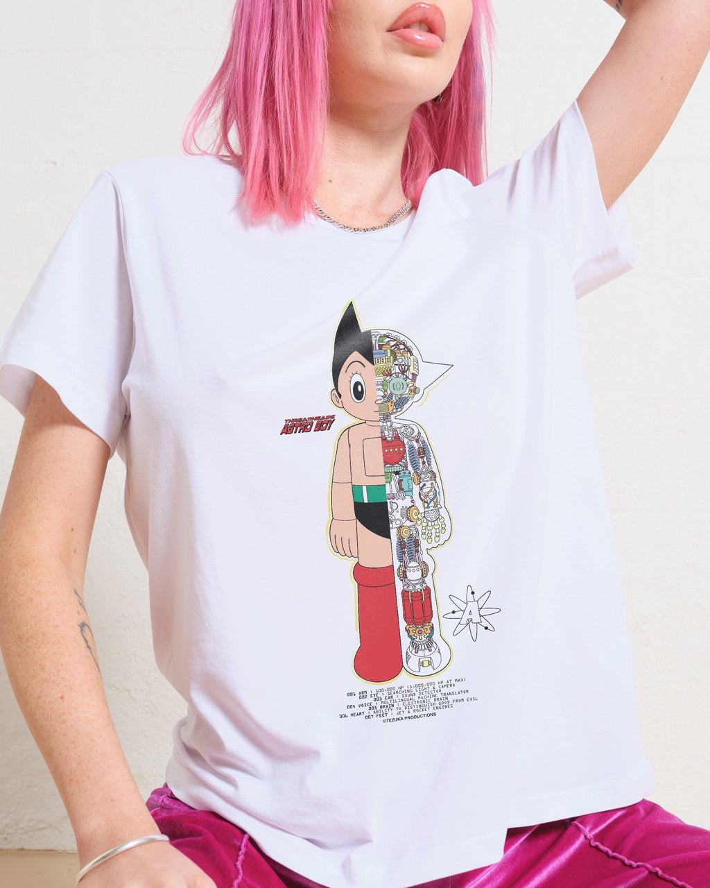 Astro Boy Half Robot Women's Tee Unisex
