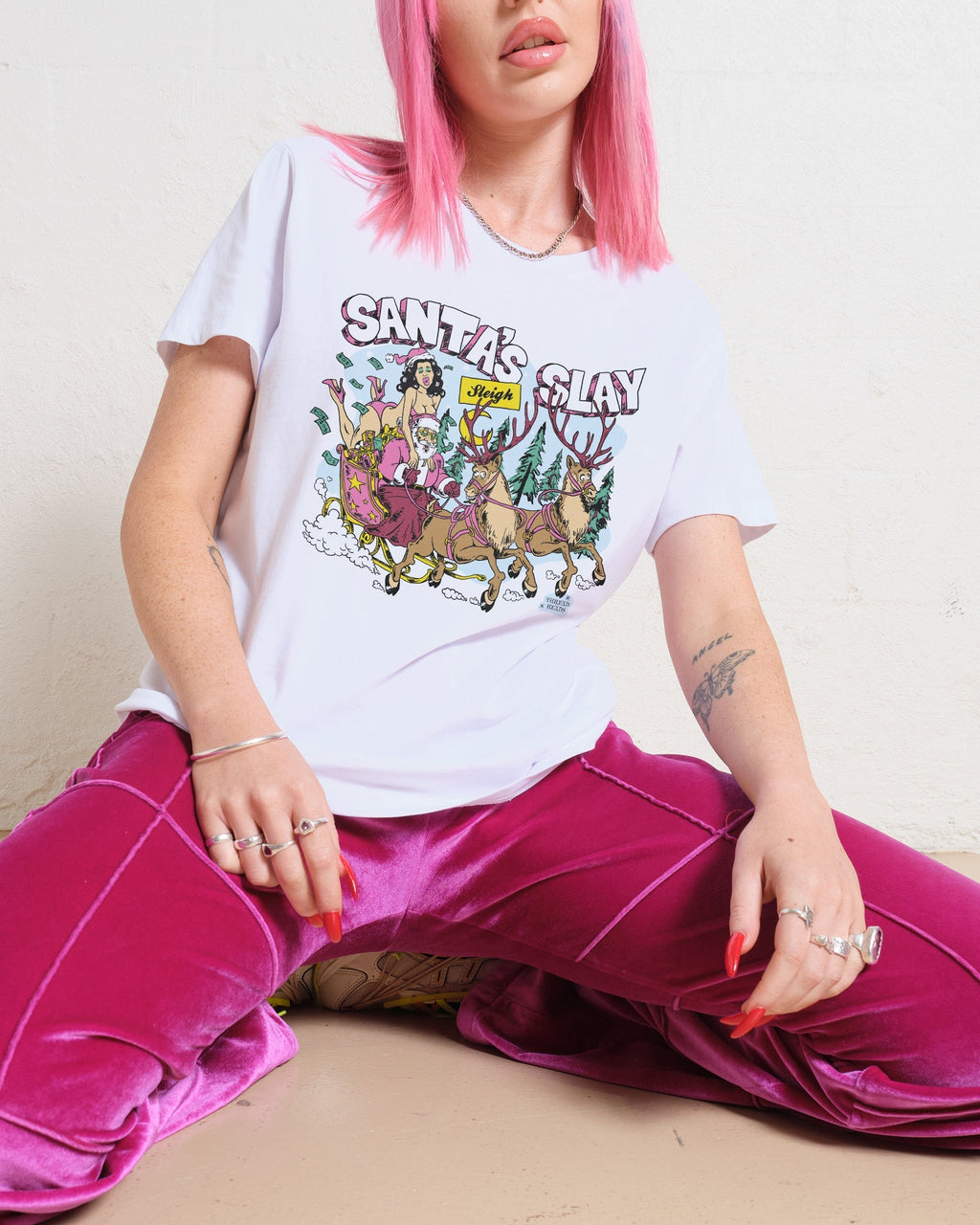 Santa Slay Women's Tee Unisex