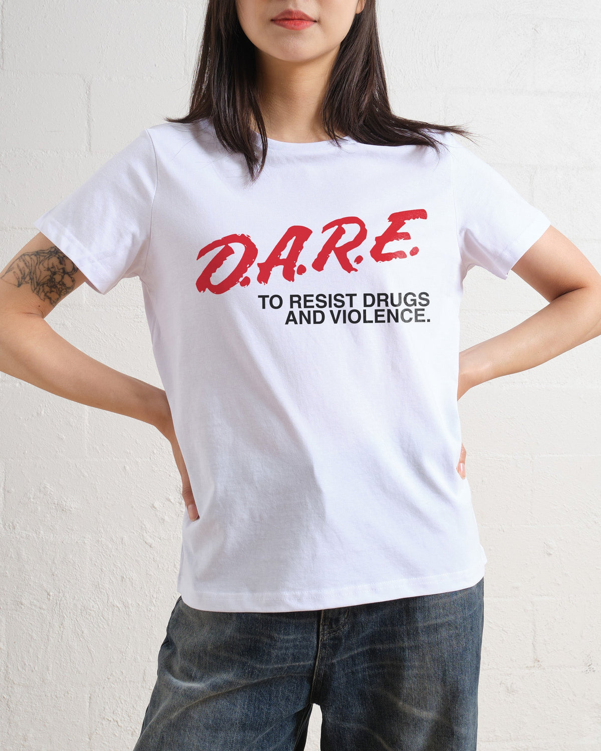DARE to Resist Drugs and Violence Women's Tee Unisex