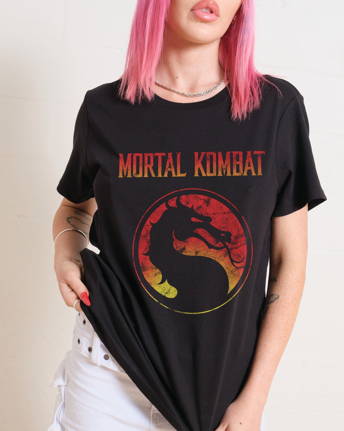 Mortal Kombat Logo Women's Tee Unisex
