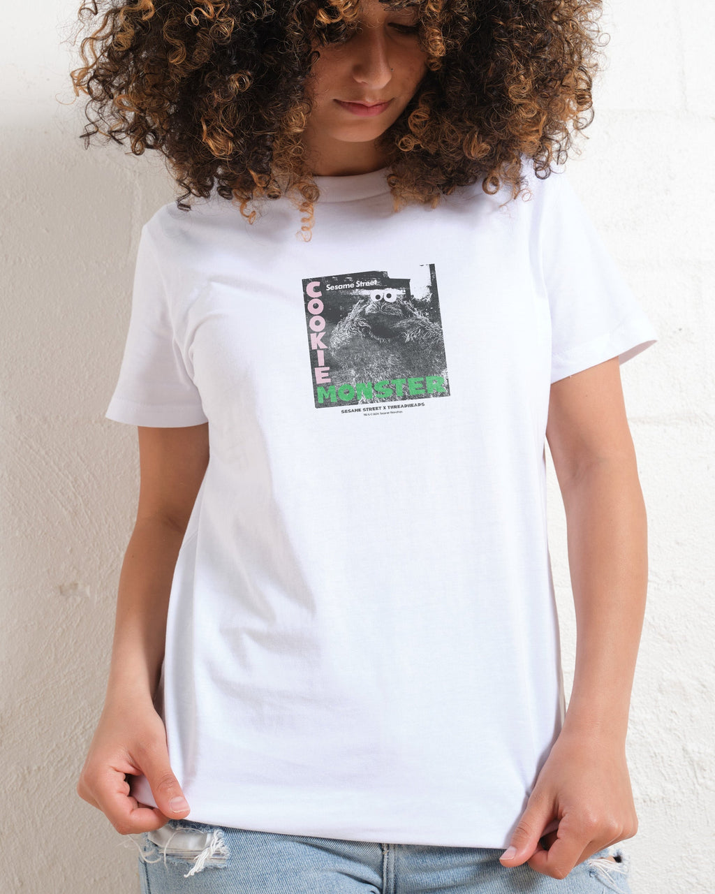 Cookie Monster Calling Women's Tee Unisex
