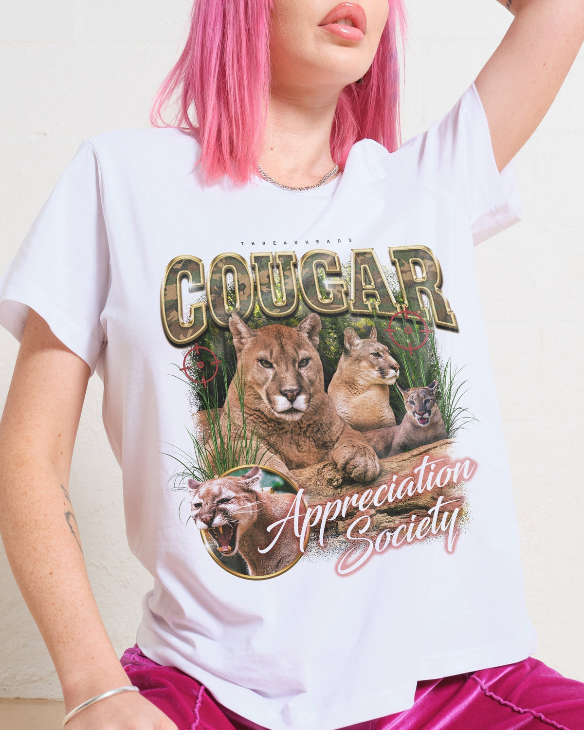 Cougar Appreciation Society Women's Tee Unisex
