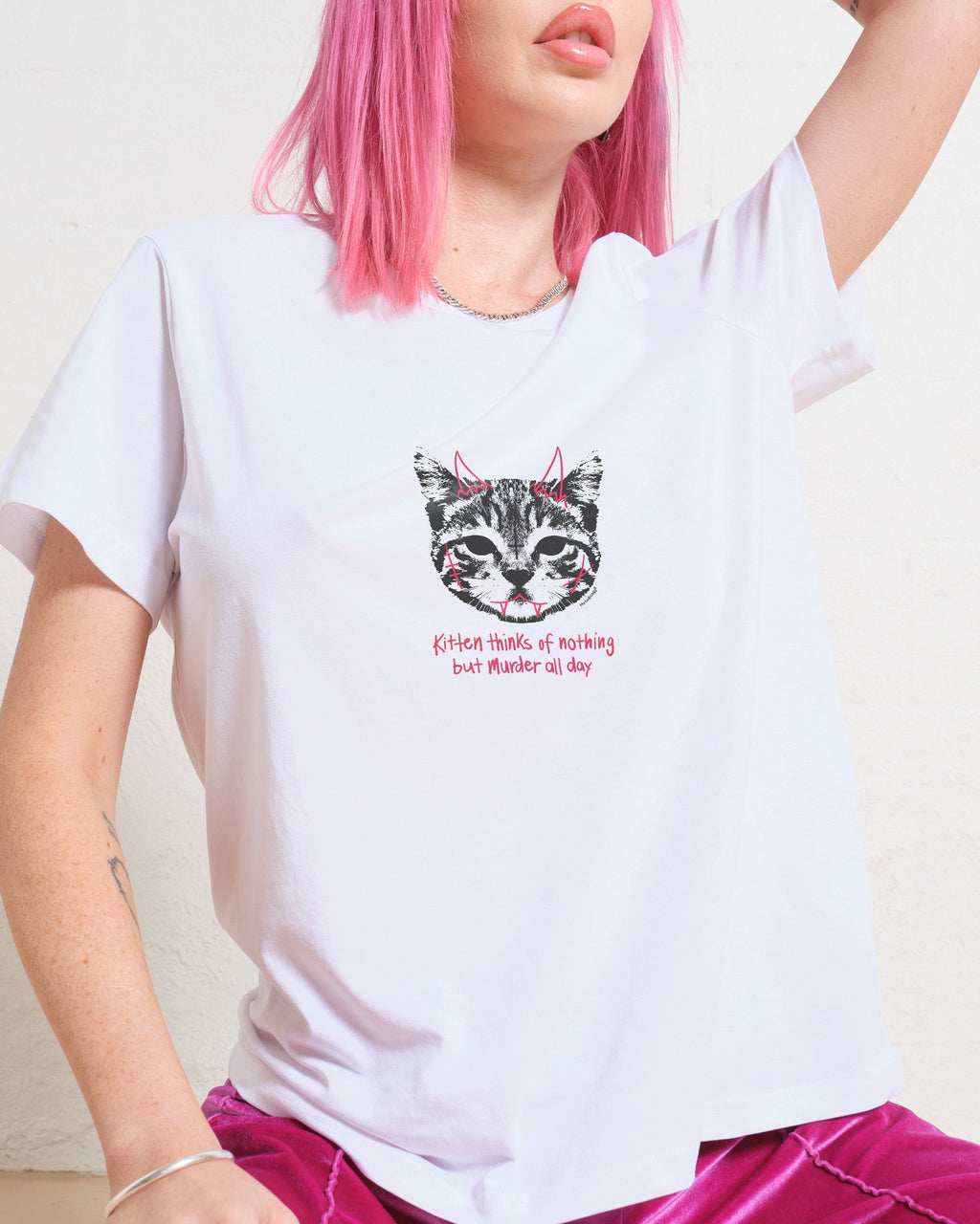 Demon Kitten Women's Tee Unisex
