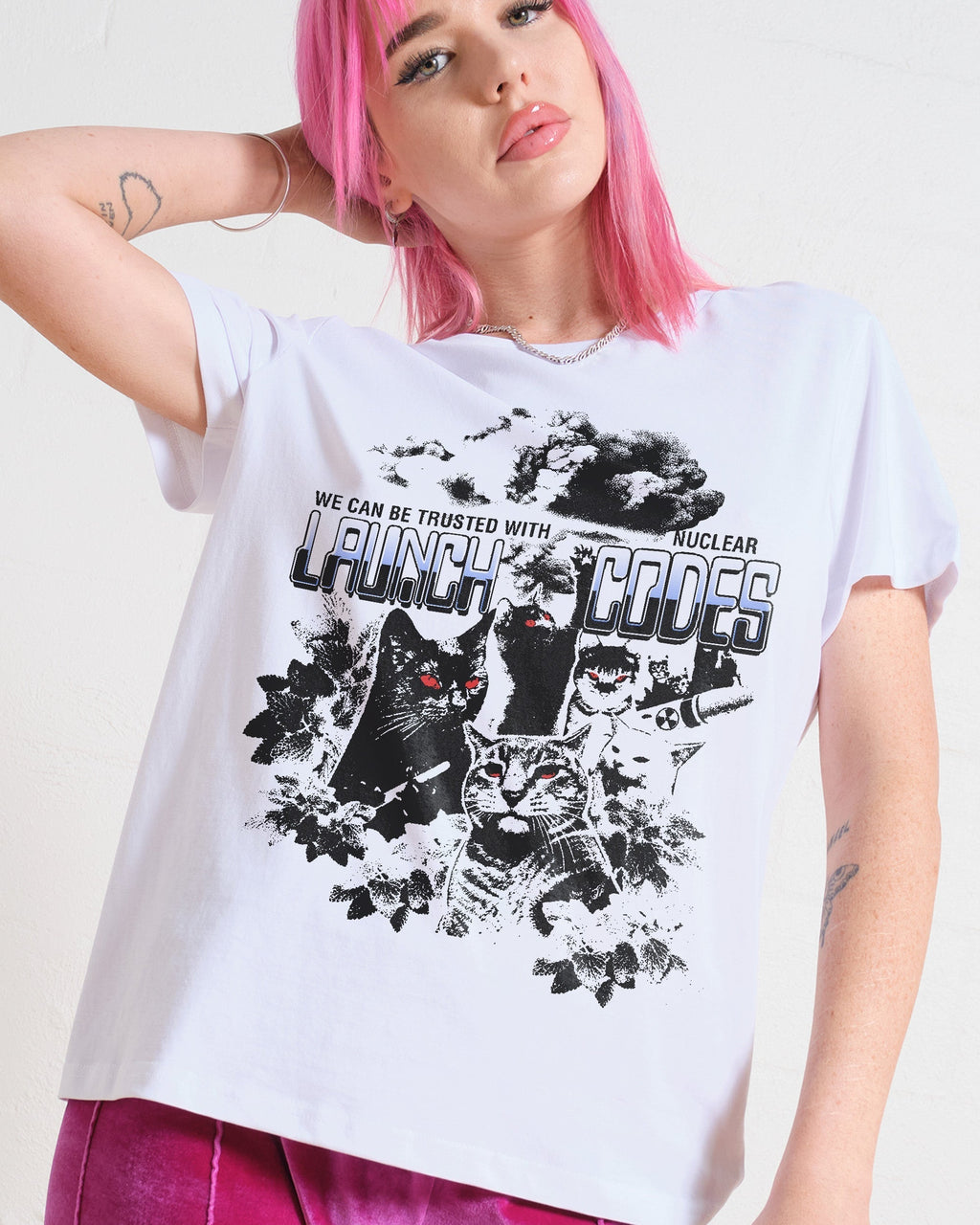 Nuke Cats Women's Tee Unisex