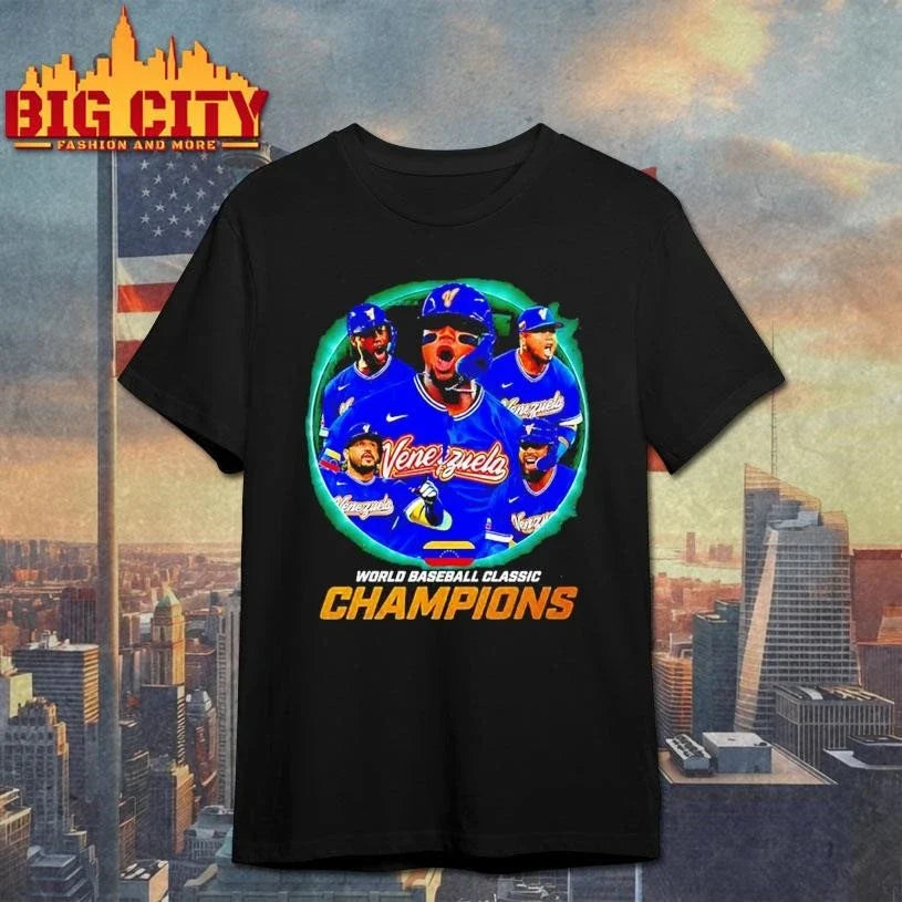 World Baseball Classic Champions 2026 Venezuela baseball T Shirt Unisex