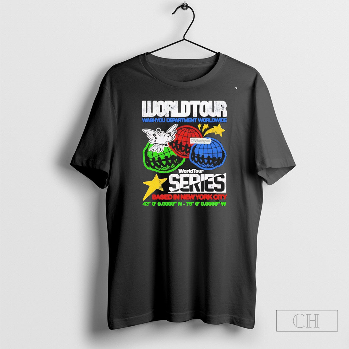 World Tour Washu Department Worldwide World Tour Series Based In Nyc Shirt Unisex