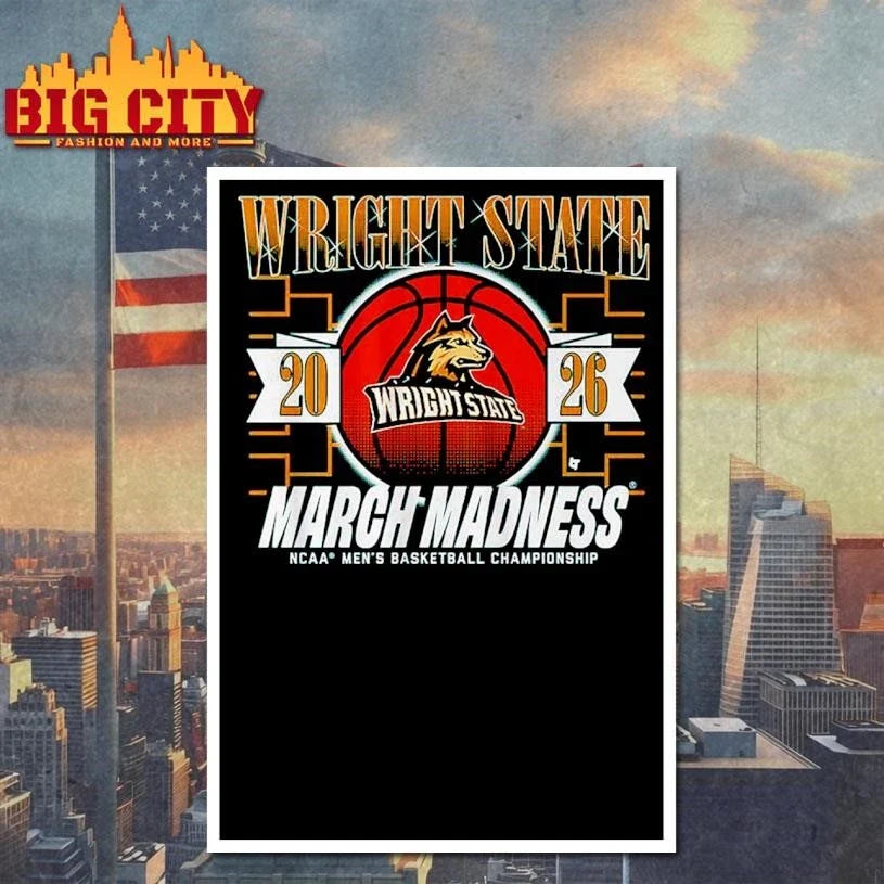Wright State Raiders MBB 2026 March Madness Shirt Unisex