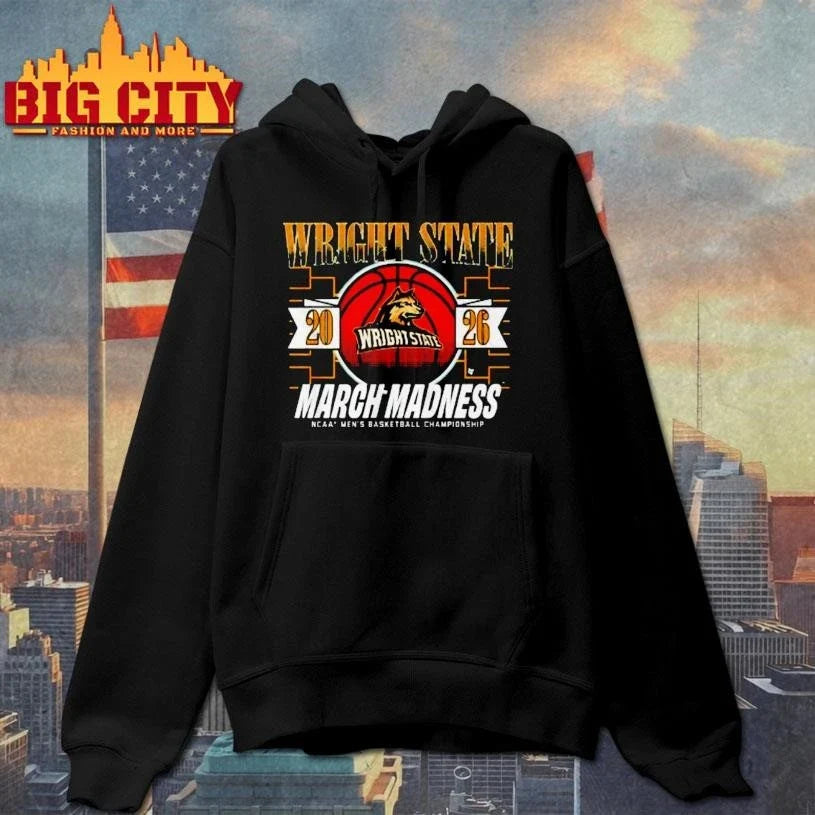 Wright State Raiders March Madness Ncaa Mens Basketball Championship 2026 Shirt Unisex