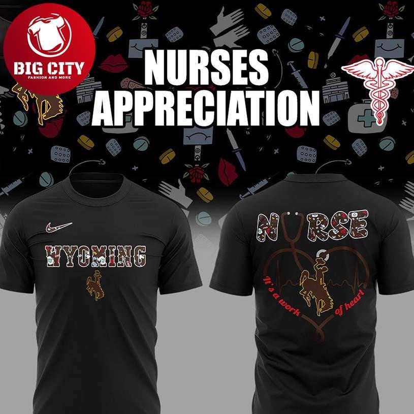 Wyoming Cowboy Nurses Appreciation 2026 Night Two Sided Shirt Unisex