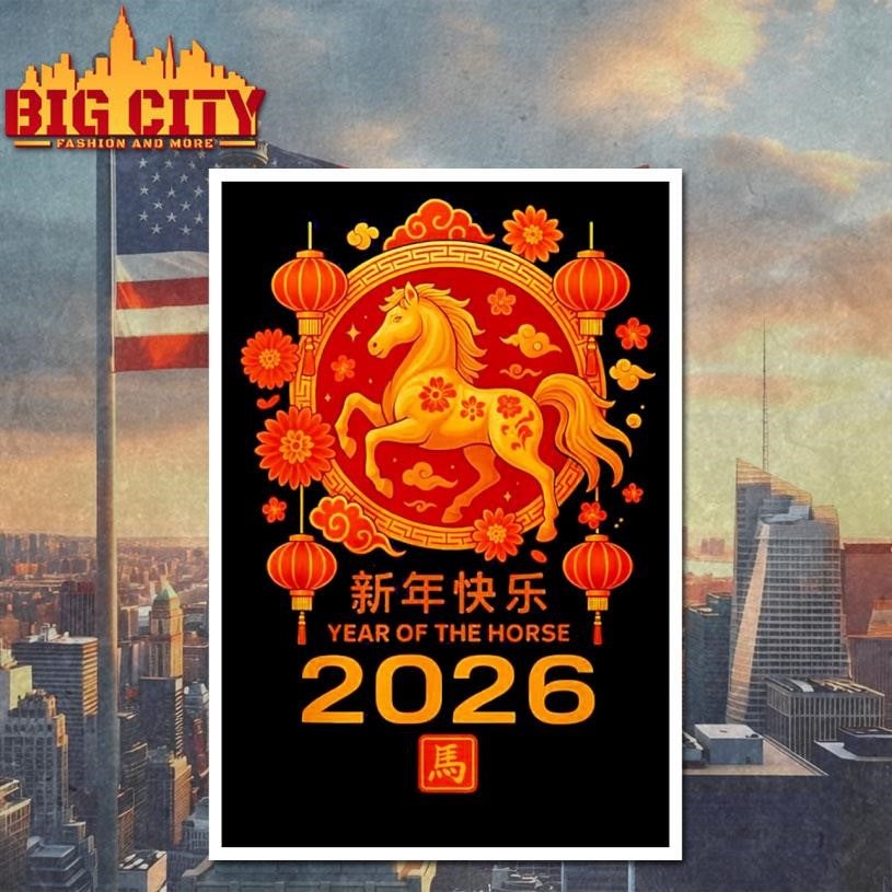 Year of the Horse Chinese New Year 2026 Shirt Unisex