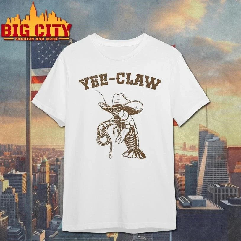 Yee Claw Crawfish Cowboy Hat Shirt Unisex