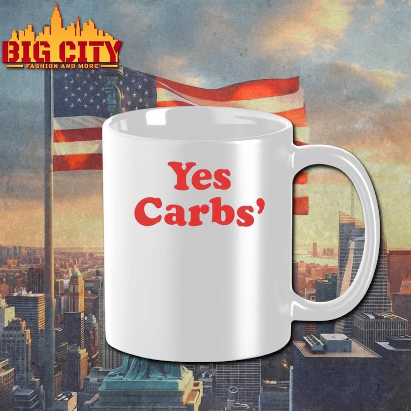Yes Carbs Ringer Shirt Unisex