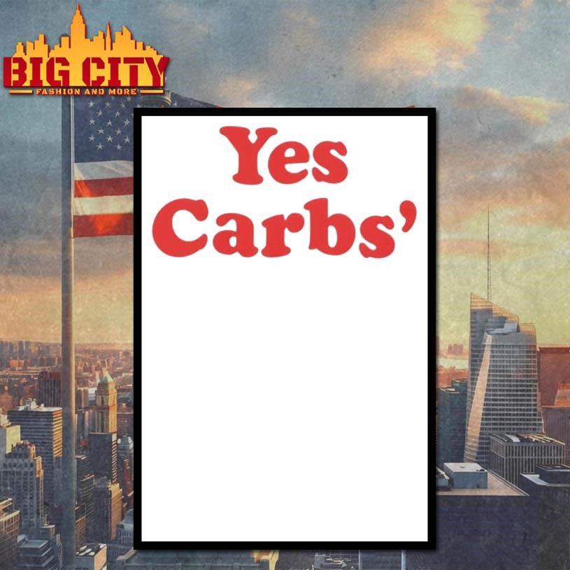Yes Carbs Ringer Shirt Unisex