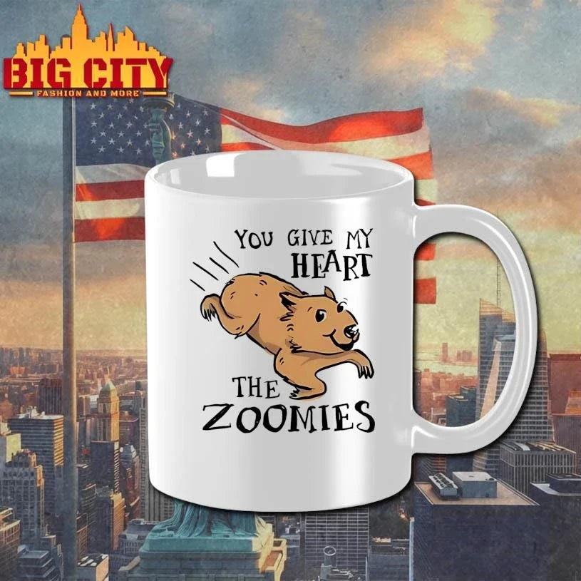 You Give My Heart The Zoomies Capybara Shirt Unisex