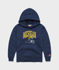 Youth Michigan Wolverines Helmet Hoodie