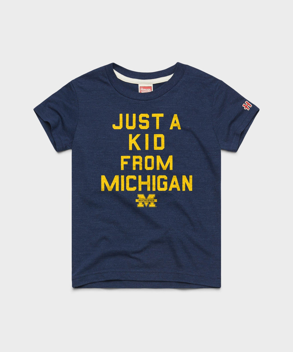 Youth Michigan Wolverines Just A Kid From Michigan