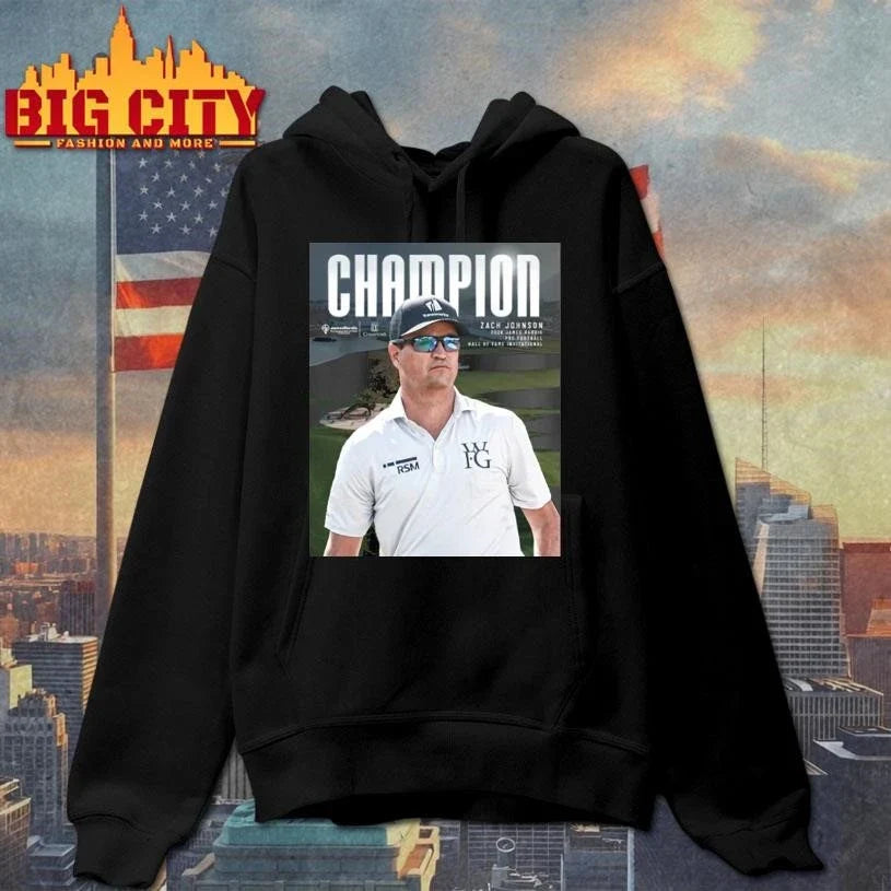 Zach Johnson James Hardie Pro Football Hall Of Fame Invitational Champions Pga Tour Shirt Unisex