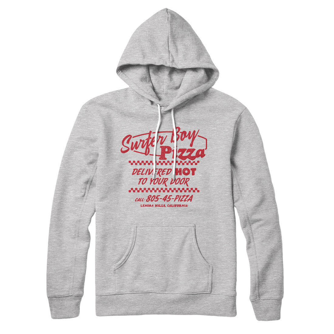 Surfer Boy Pizza Hoodie T-Shirts, Sweatshirt | Teenookco.com (Image 3)