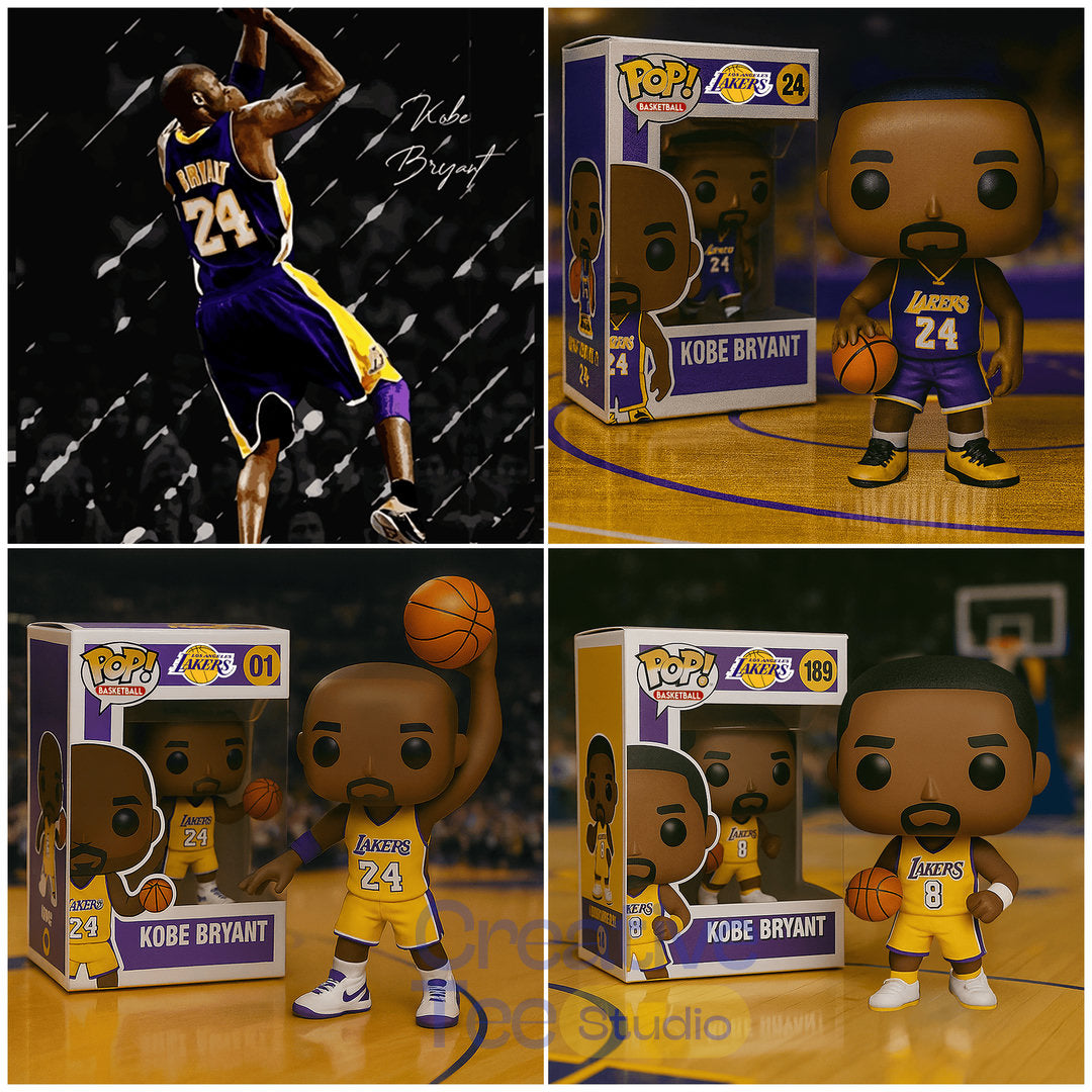 Kobe Bryant Commemorative Pop Figure