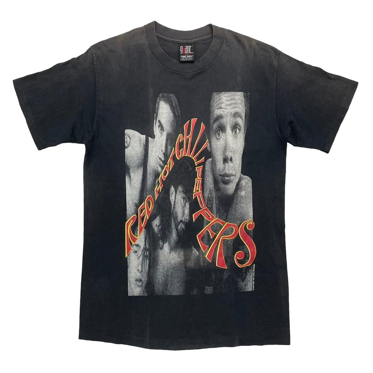 RED HOT CHILI PEPPERS DOUBLE SIDE FRONT MEMBER TEE GIANT TAG LARGE 5104