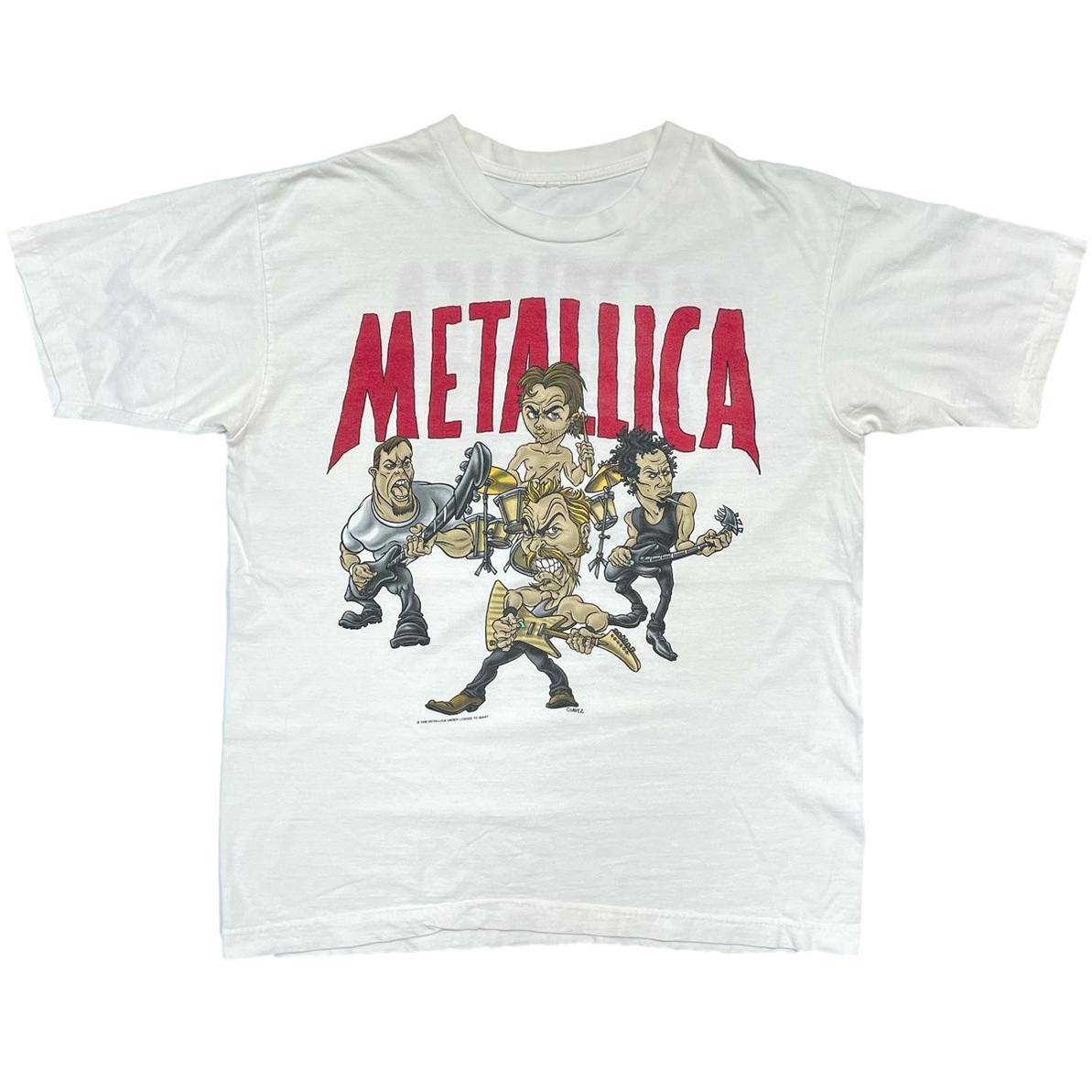 METALLICA 1996 TOUR WHITE FITS LARGE 0938