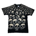 LIQUID BLUE 1992 10,000 SKULL TEE LARGE 0894