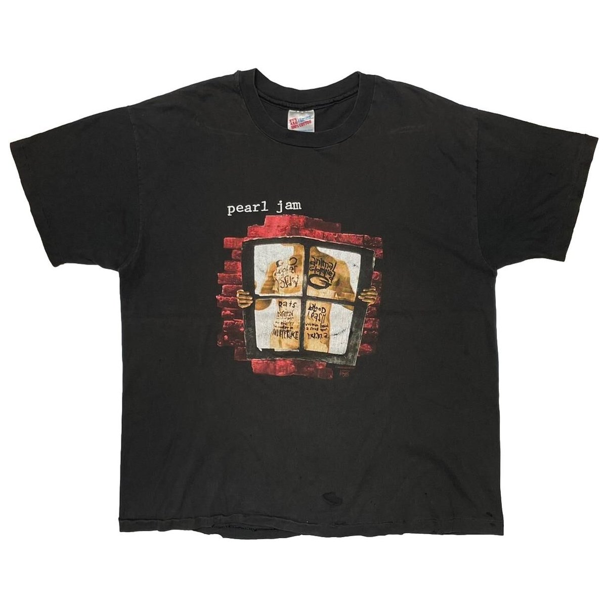PEARL JAM WINDOW PAIN BACKSTAGE PASS HANES XL 0799