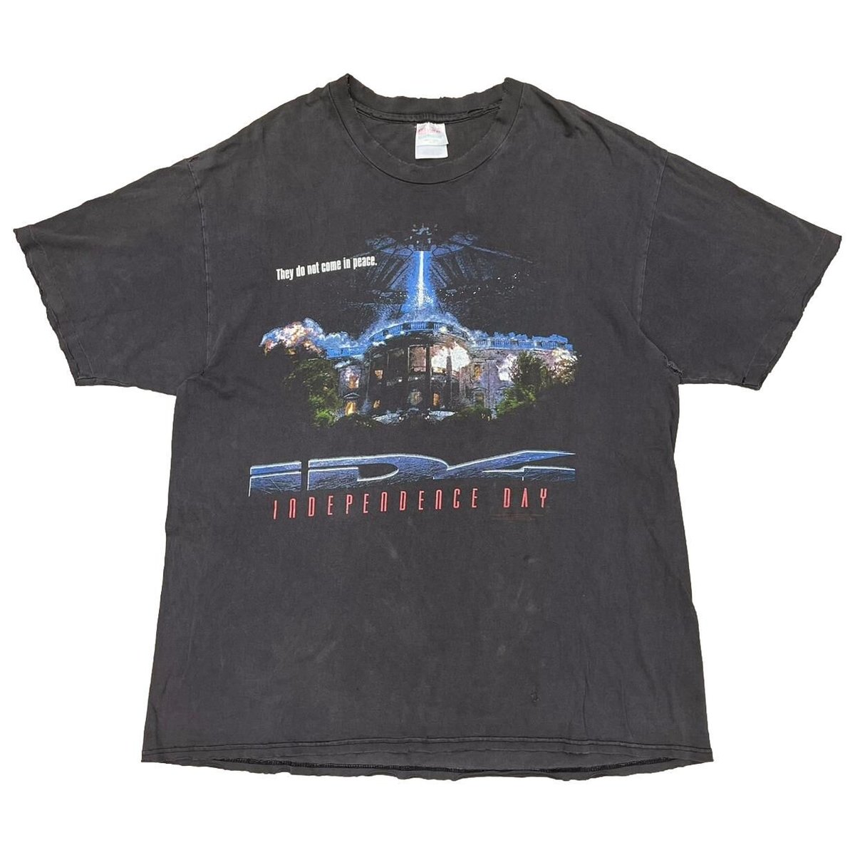 INDEPENDENCE DAY 1996 MOVIE PROMO HANES XL 0542