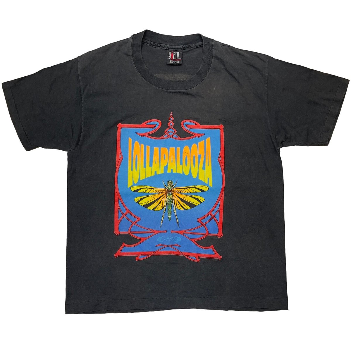 LOLLAPALOOZA 1992 BLACK GIANT XL 0900