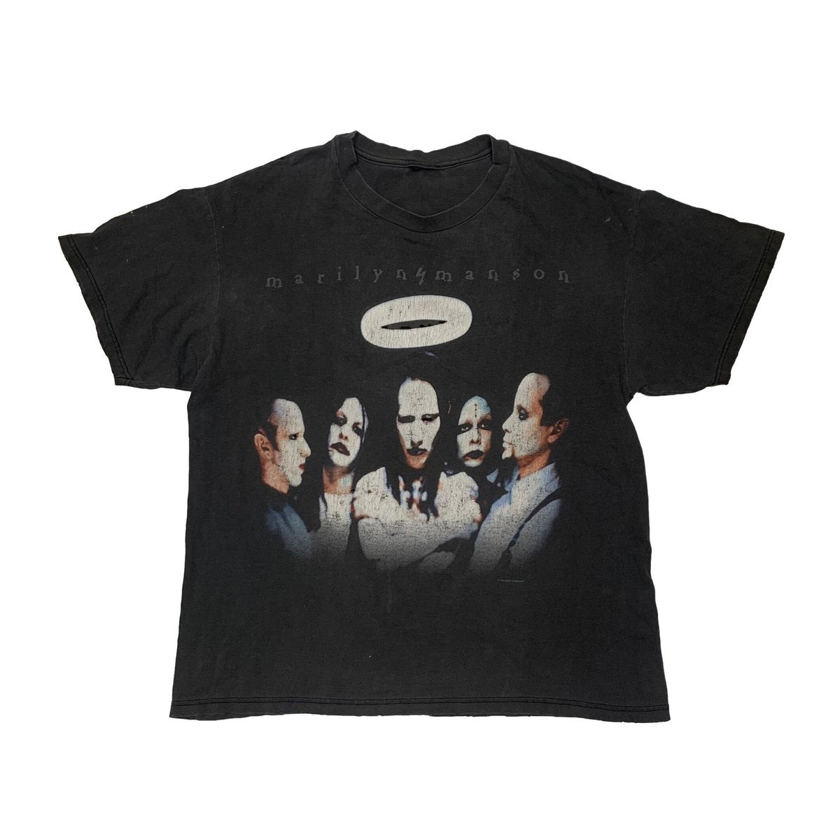 MARILYN MANSON 1997 CENTER RING MEMBER TEE FITS L-XL 4271 0302