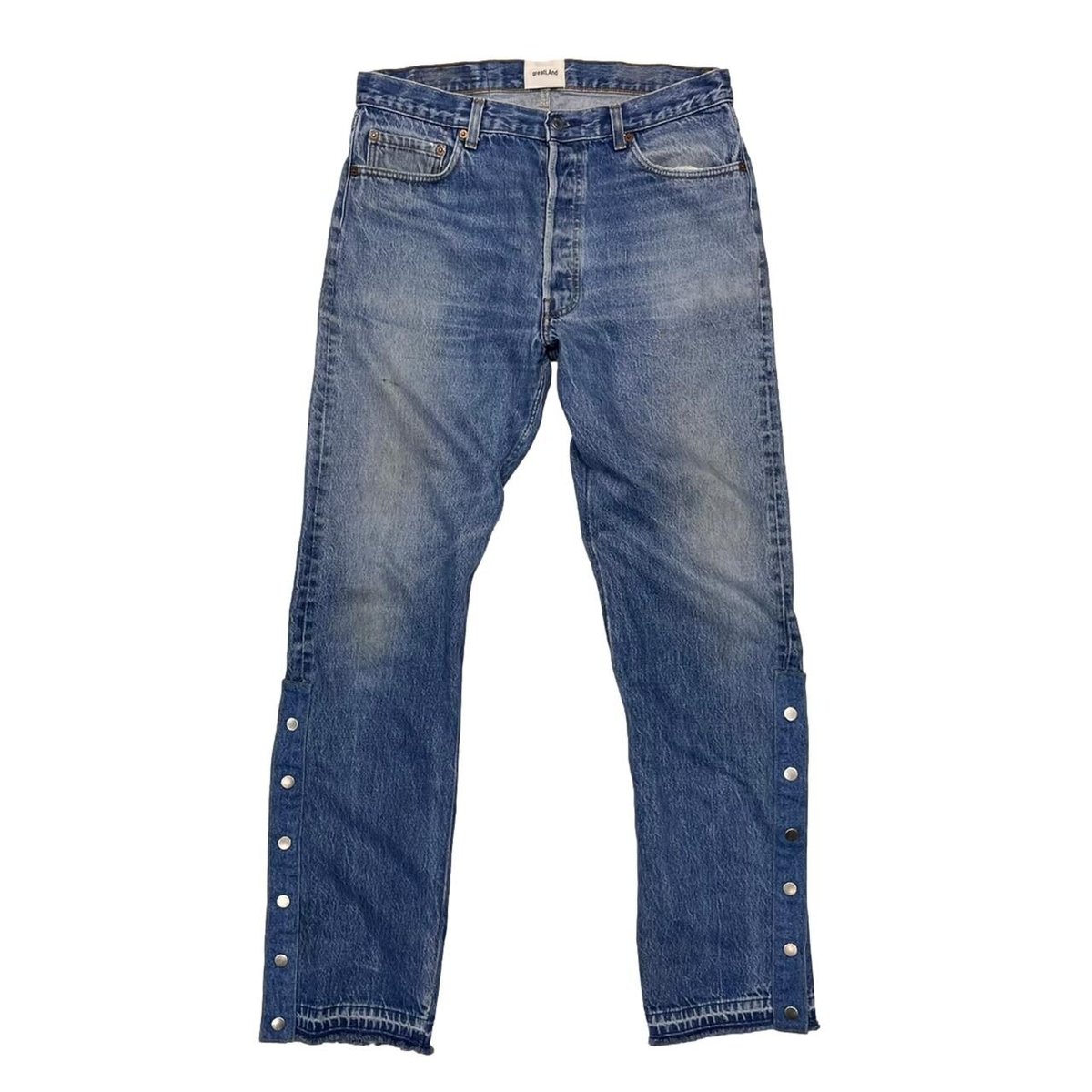 greatLAnd GRUNGEMAN DENIM REPRODUCT LEVI'S 501 W88 L86 12