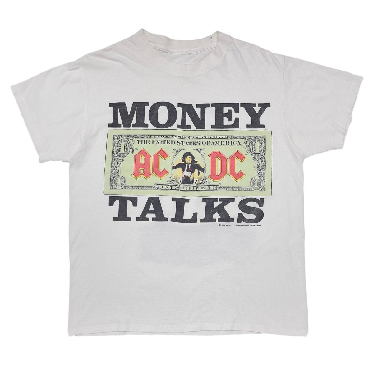 AC/DC MONEY TALKS WORLD TOUR 1990/91 FITS LARGE 0787
