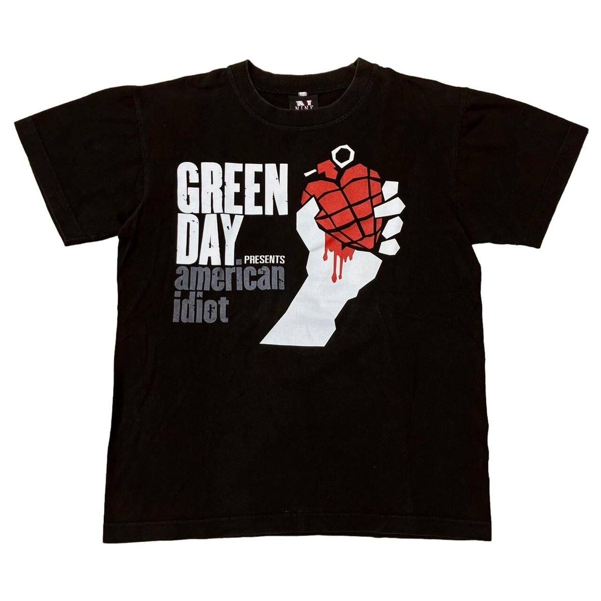 GREEN DAY AMERICAN IDIOT DOUBLE SIDE FITS MEDIUM 8732