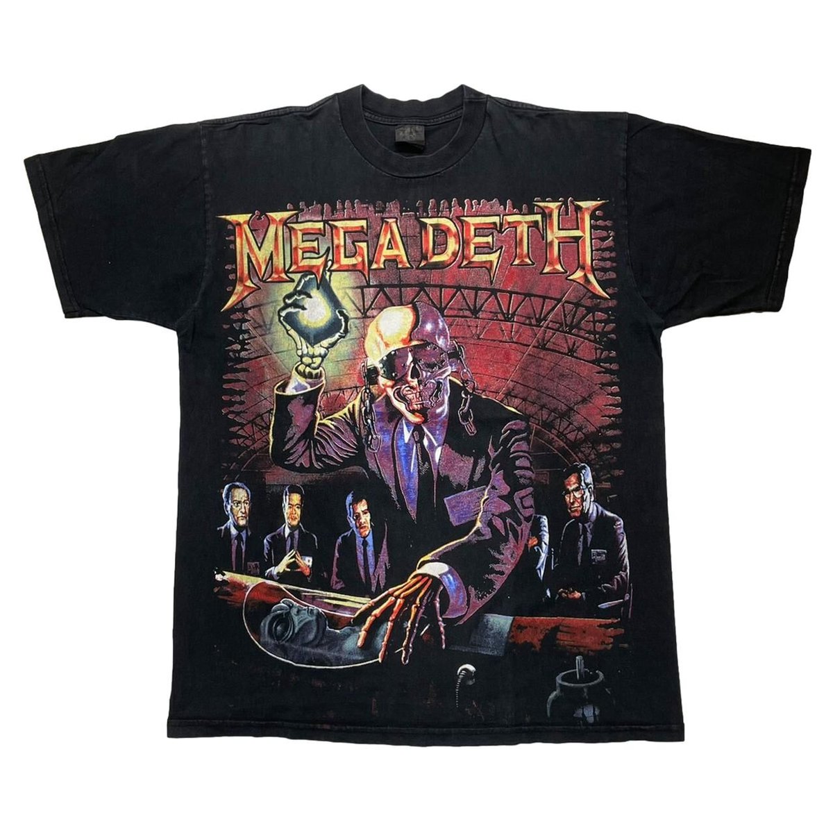 MEGADETH BOOTLEG CRUSH 'EM FITS XL 9686
