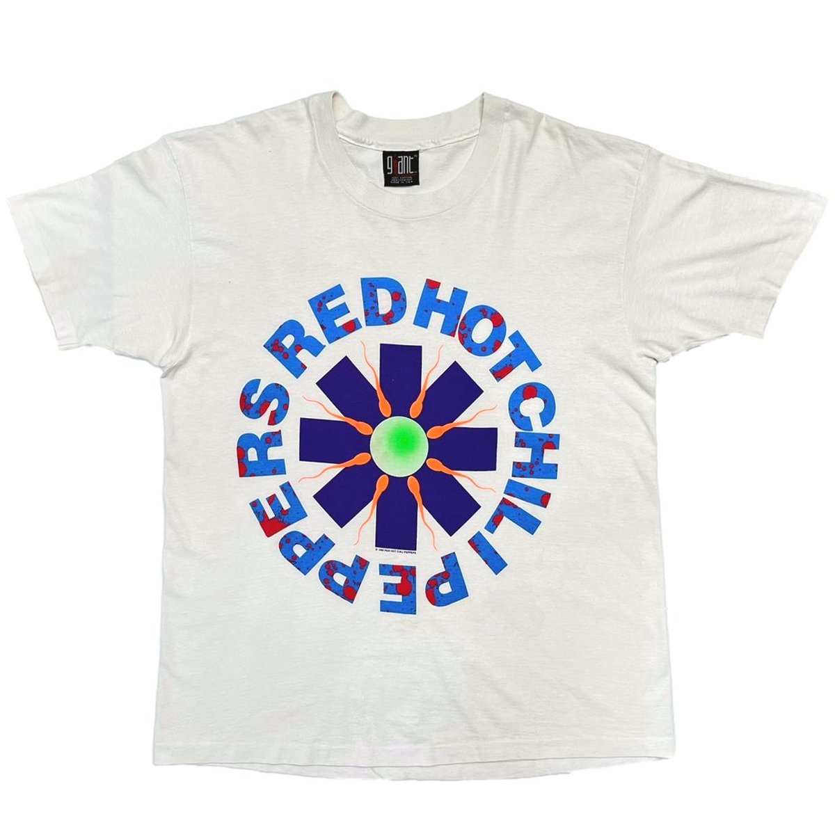 RED HOT CHILI PEPPERS 1990 SPERM LOGO GIANT XL 3055