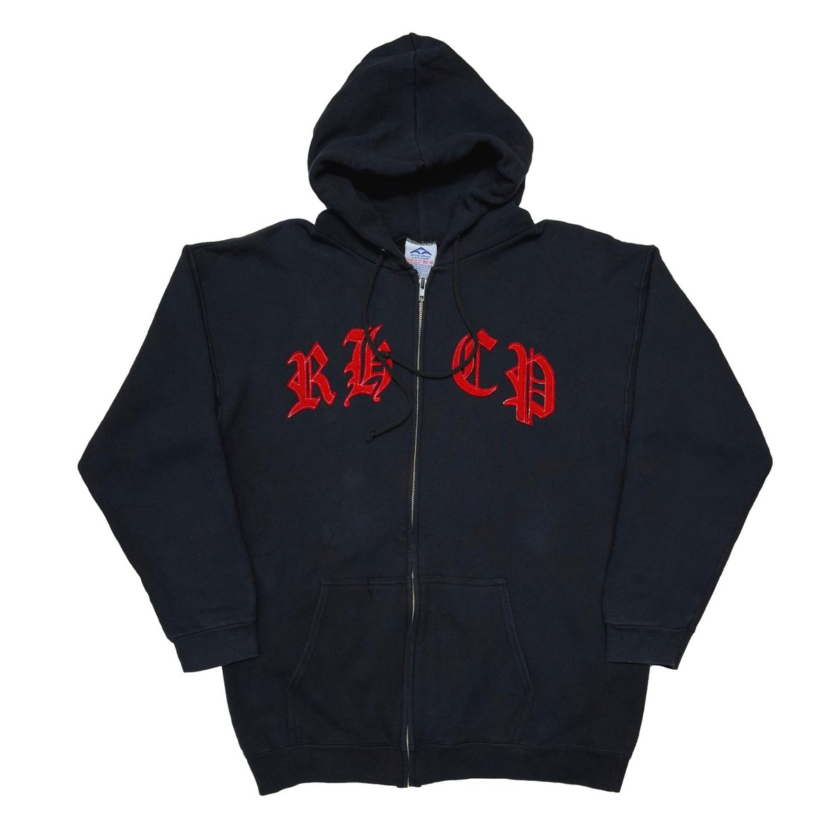 RED HOT CHILI PEPPERS PHCP OLD ENGLISH ZIP UP HOODIE ALSTYLE LARGE 2591