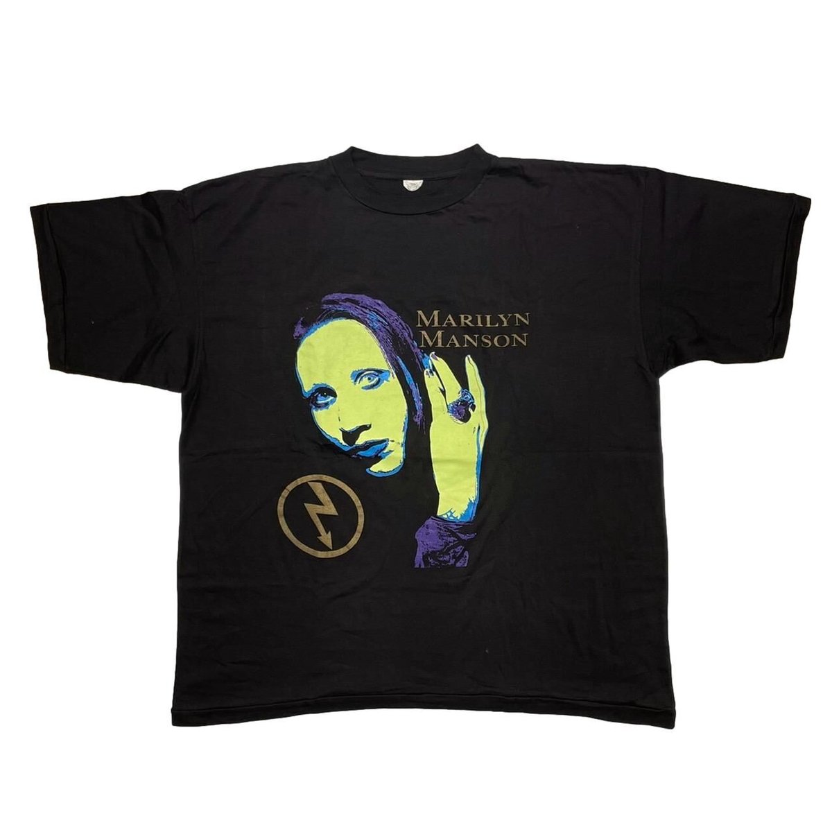 MARILYN MANSON FACE & LOGO BOOTLEG XL 3 7554