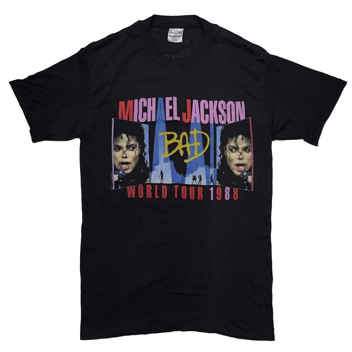 MICHAEL JACKSON BAD WORLD TOUR 1988 SPRING FORD LARGE 4188