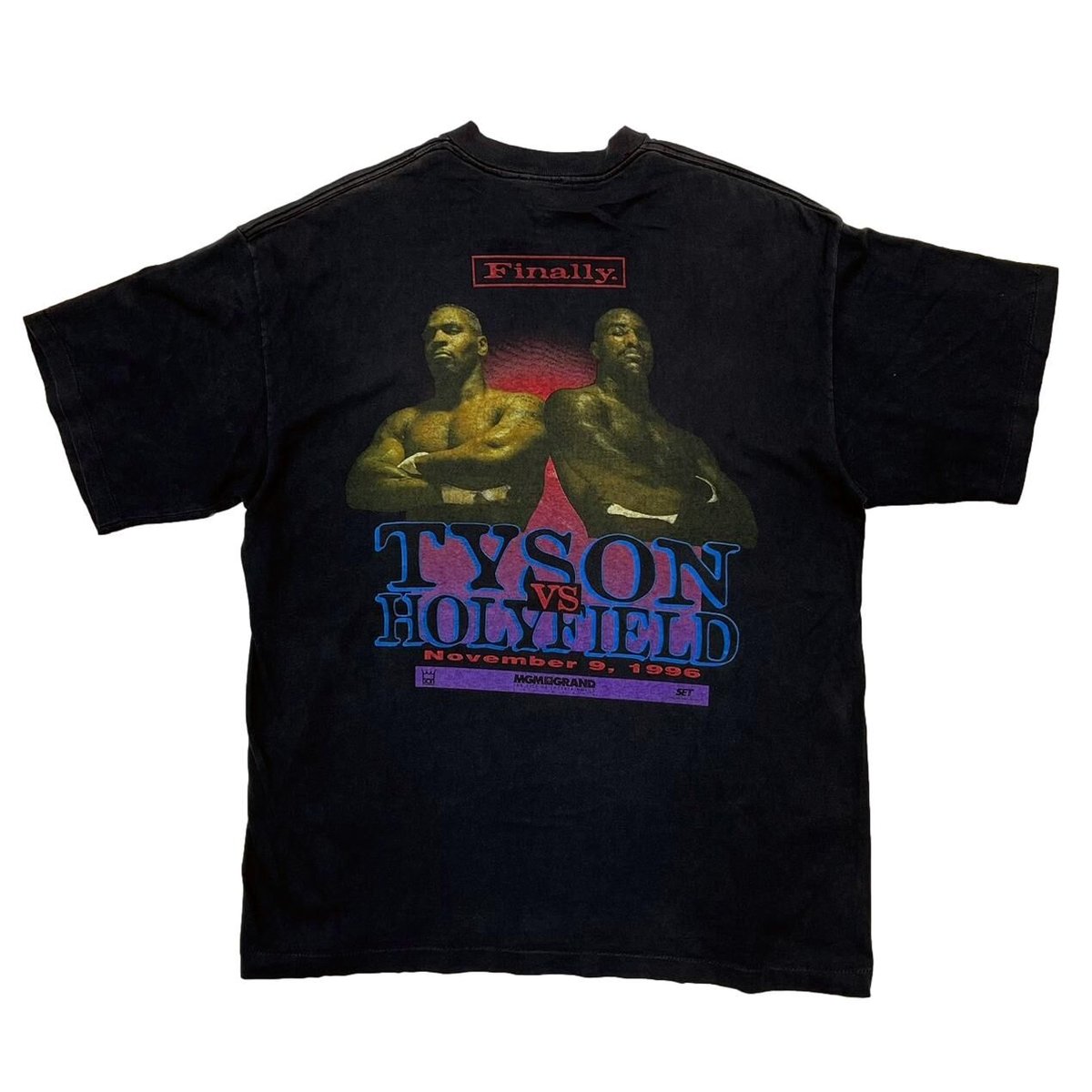 TYSON vs HOLYFIELD 1996 FINALLY MATCH MGM XL 2350