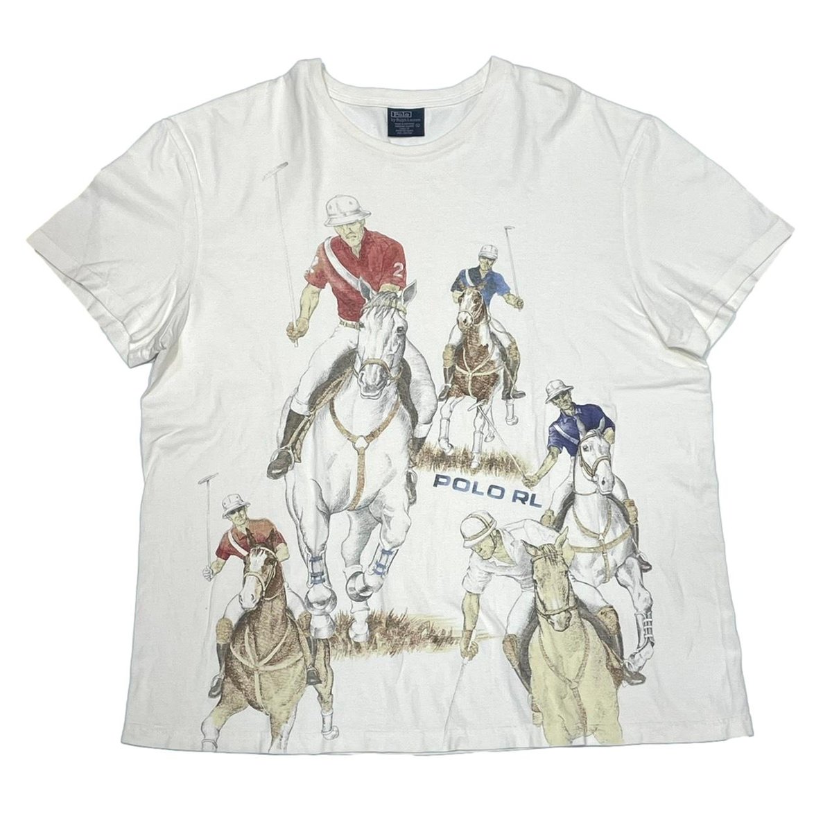 Polo by Ralph Lauren POLO RL LOGO TEE WHITE LARGE 1723