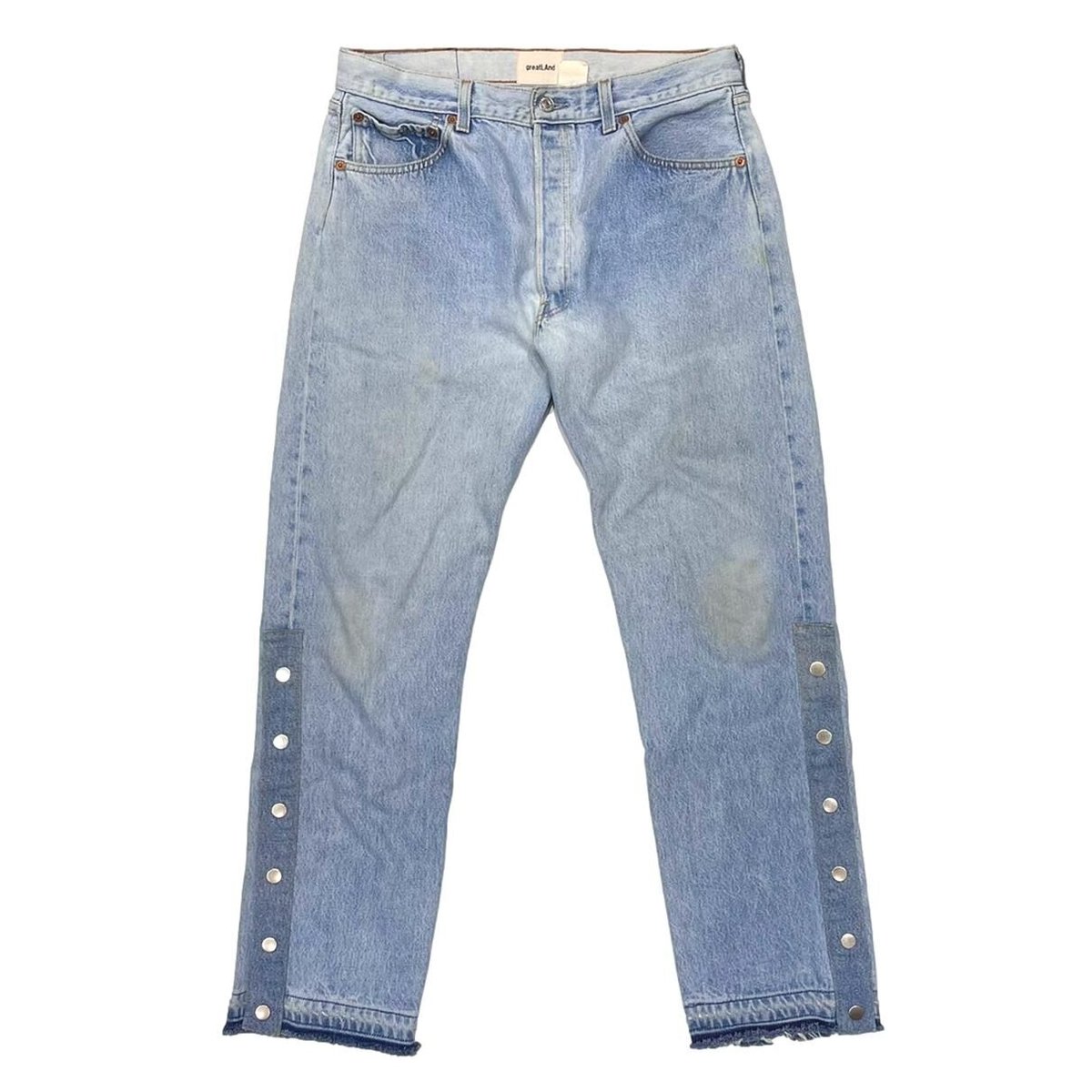 greatLAnd GRUNGEMAN DENIM REPRODUCT LEVI'S 501 W82 L75 2