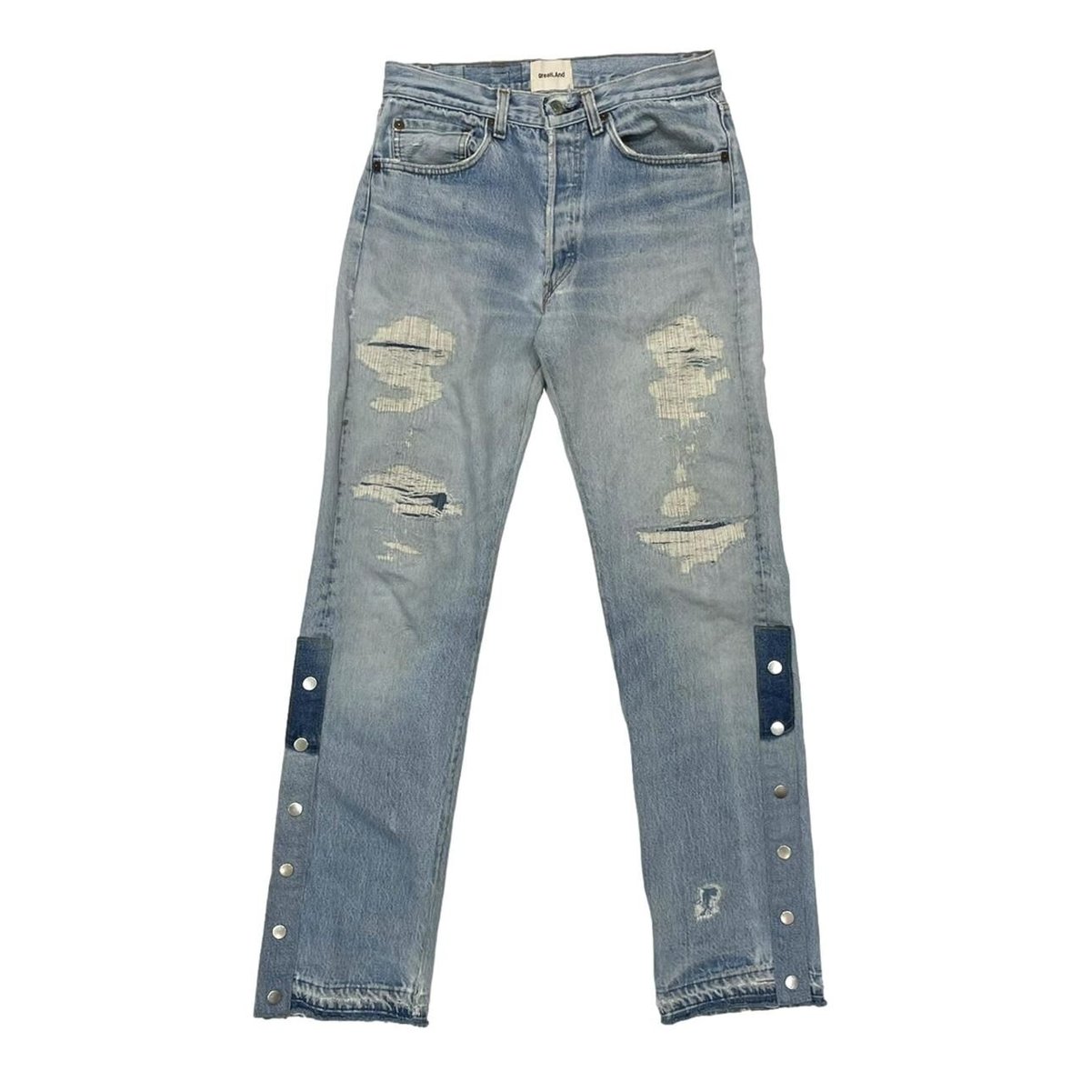 greatLAnd GRUNGEMAN DENIM REPRODUCT LEVI'S 501 W76 L82 1