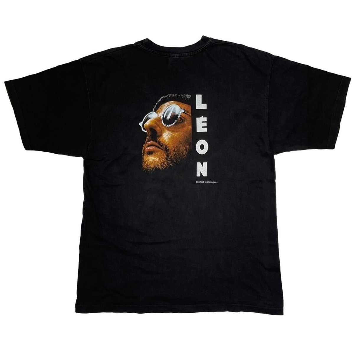 LEON EURO ERIC SERRA TEE BLACK LARGE 9151