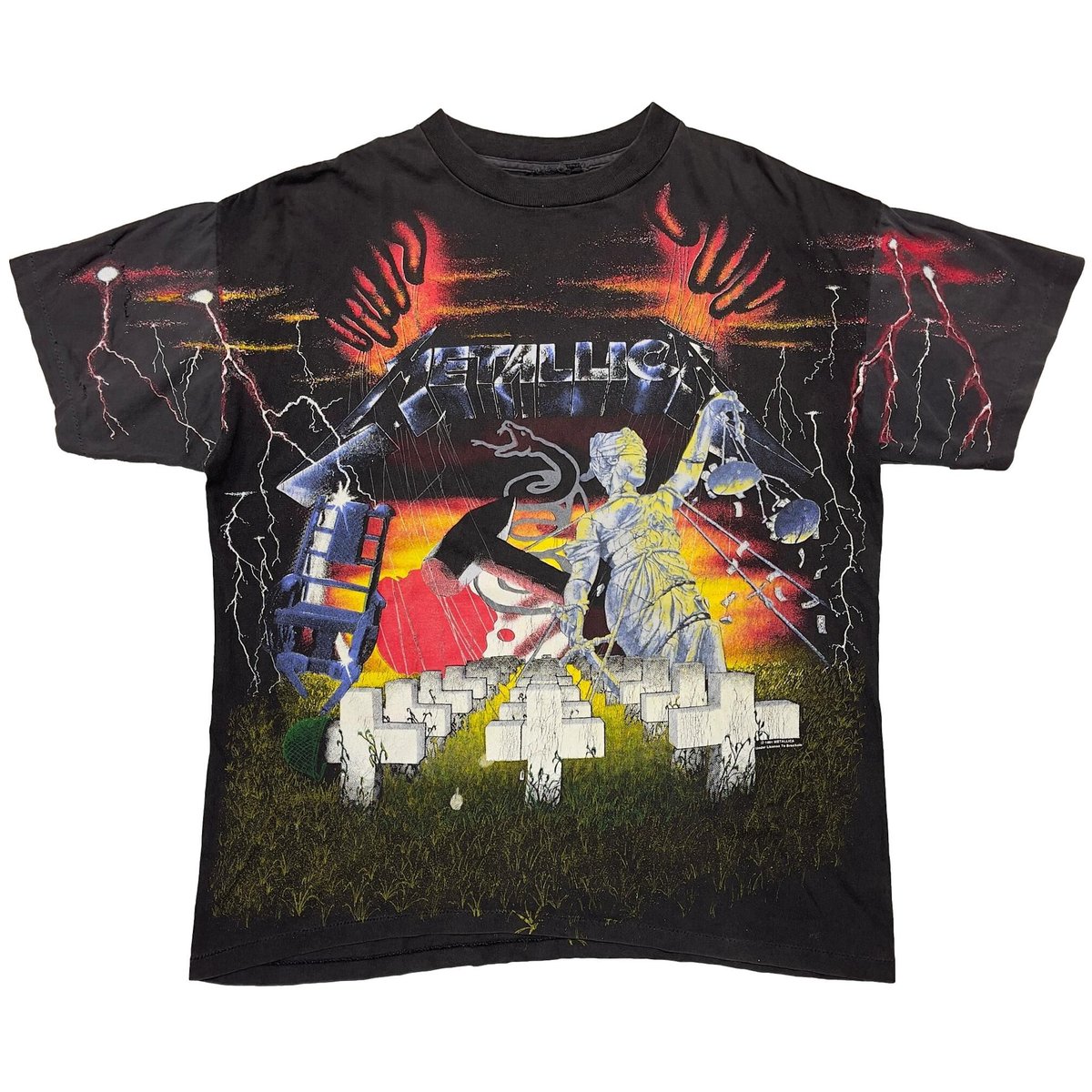METALLICA 1991 OVP FITS XL 6321