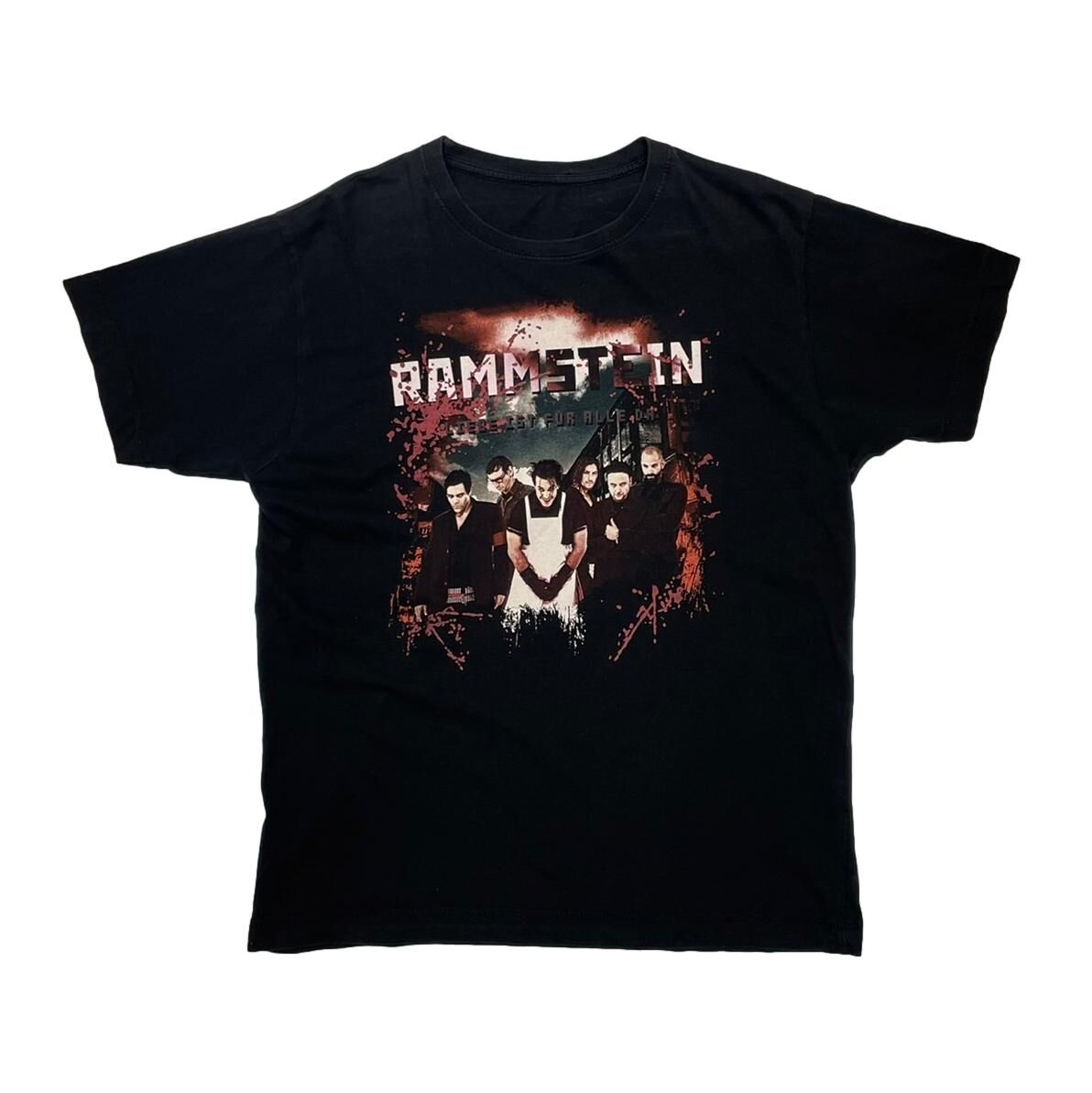 RAMMSTEIN 00s LIEBE IST FUR ALLE DA TEE FITS LARGE 5080