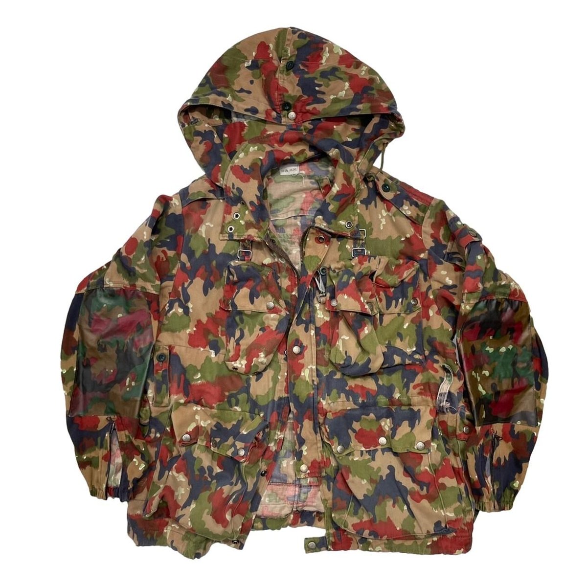 SWISS ARMY ALPEN CAMOUFLAGE MOUNTAIN PARKA 52 1727